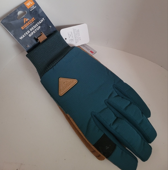 NEW Ridgecut Toughwear WL Large Women 3M Thinsulate Silicone Grip Work Gloves - Picture 1 of 4